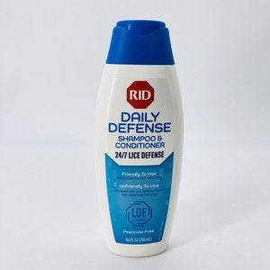 RID Daily Defense Lice SHAMPOO & CONDITIONER Used Daily 24/7 Defense Exp 10/23
